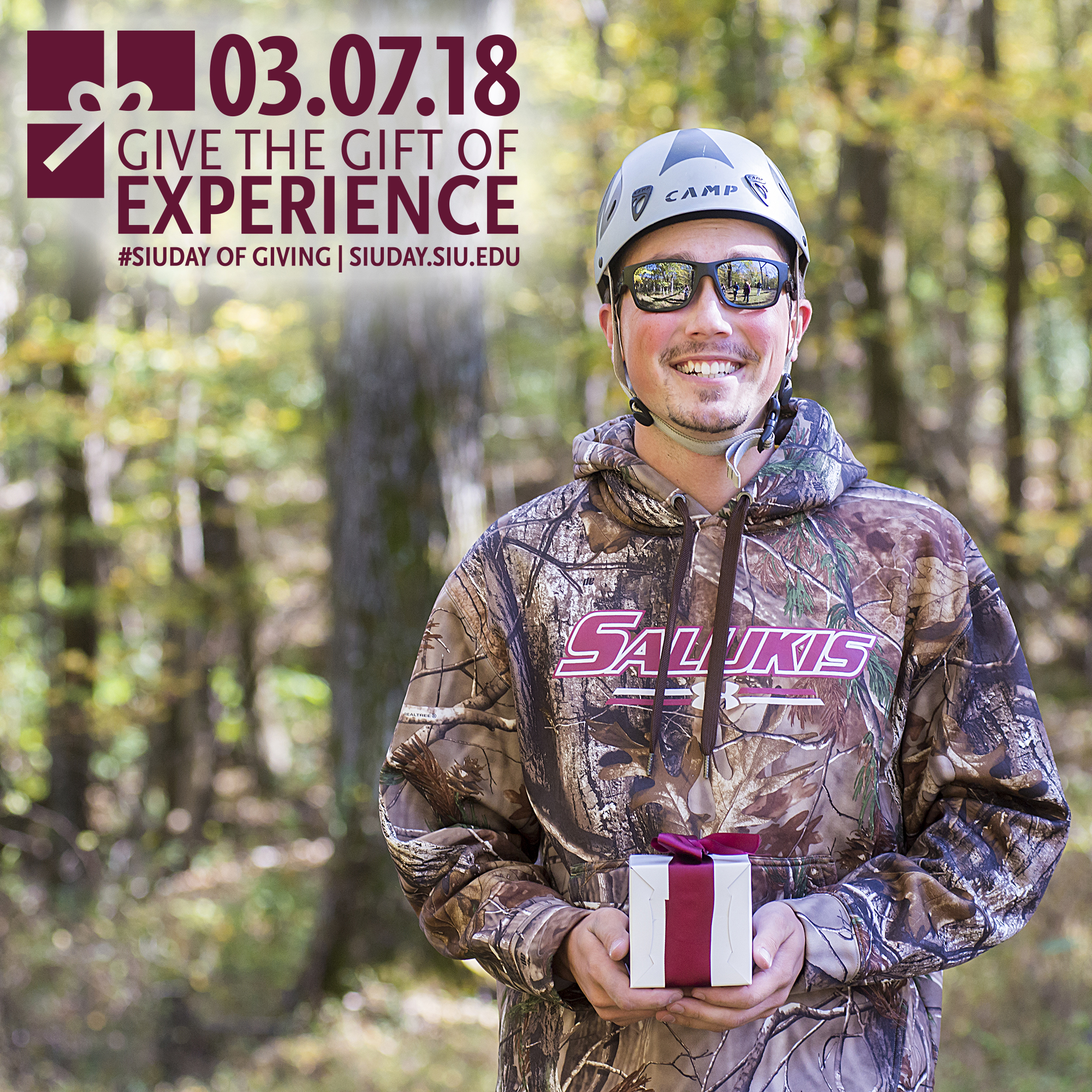 SIU Student Mitchell Niccolai, SIU Day of Giving 2018: Give the Gift of Experience