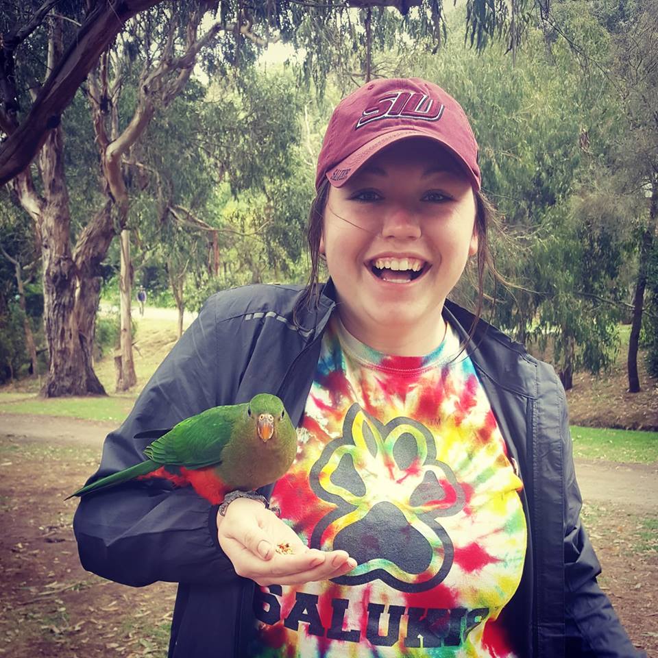 Alli Kellerman, SIU Scholarship recipient studies abroad in Australia