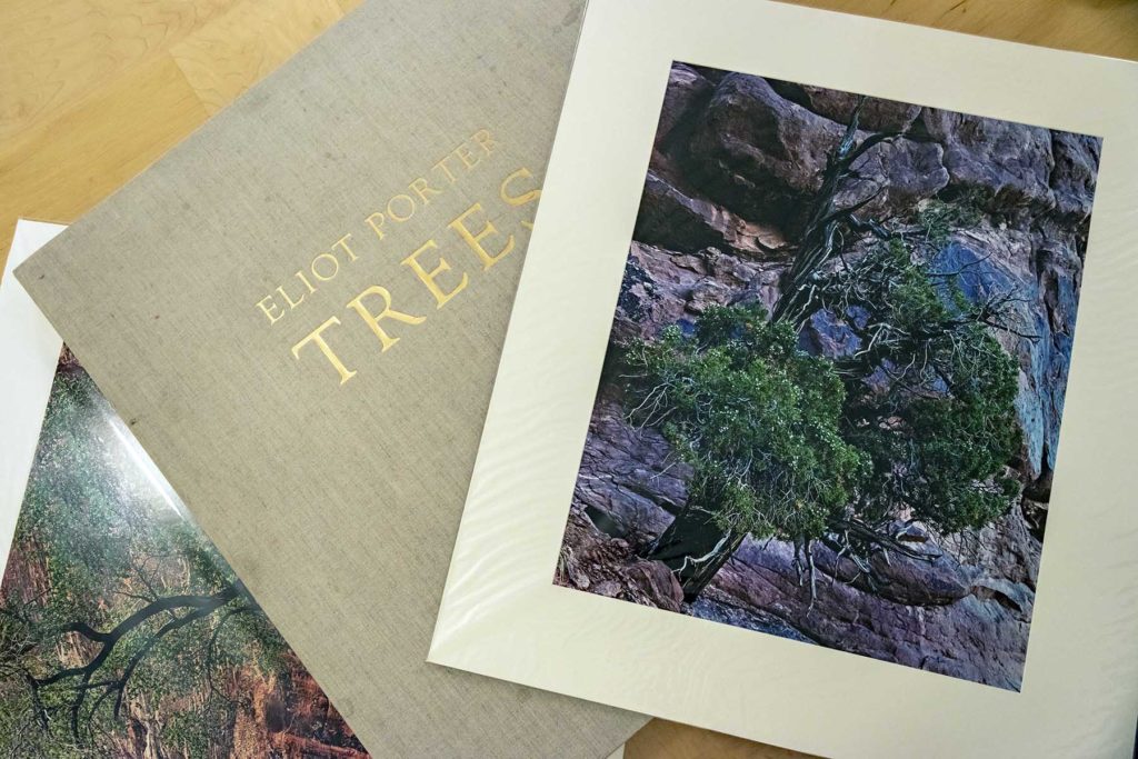 Elliot Porter's limited edition portfolio called "Trees"