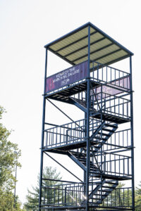 Mike Hanes Marching Salukis Band Tower