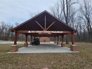 SIU Credit Union Trailhead at Touch of Nature Outdoor Education Center