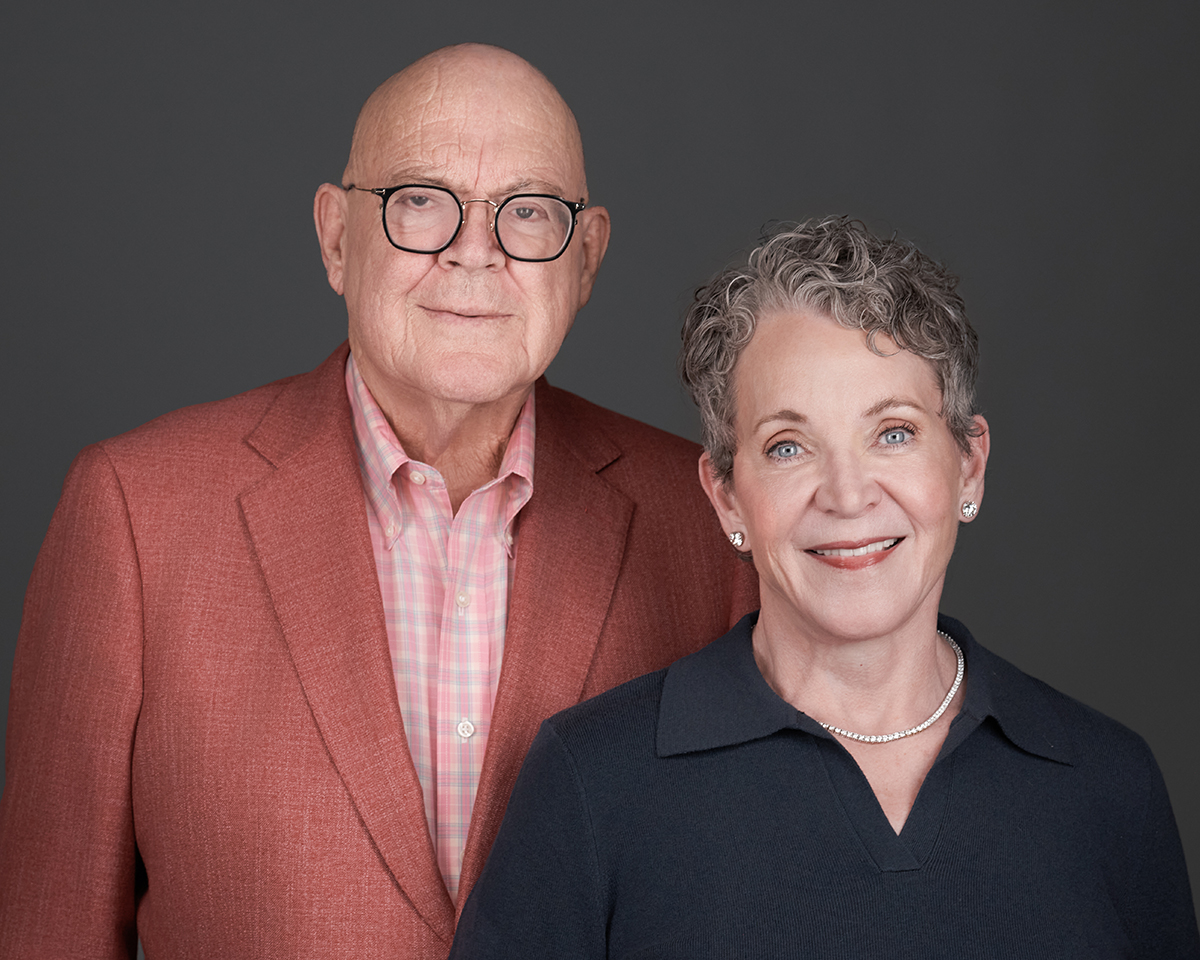 Bob and Pat England portrait